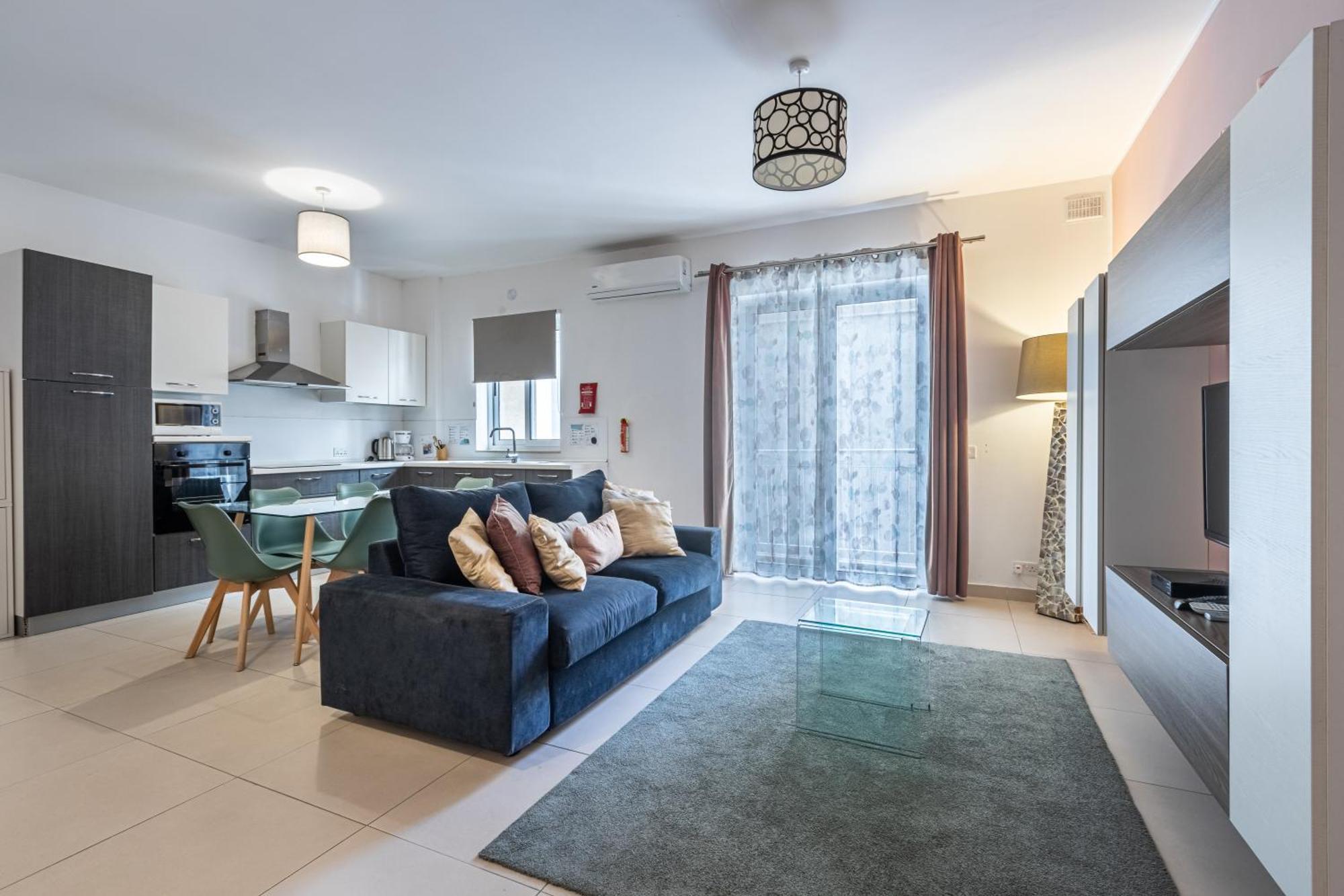 St Julians - Balluta 2 Bedroom Apartment Saint Julian's Luaran gambar